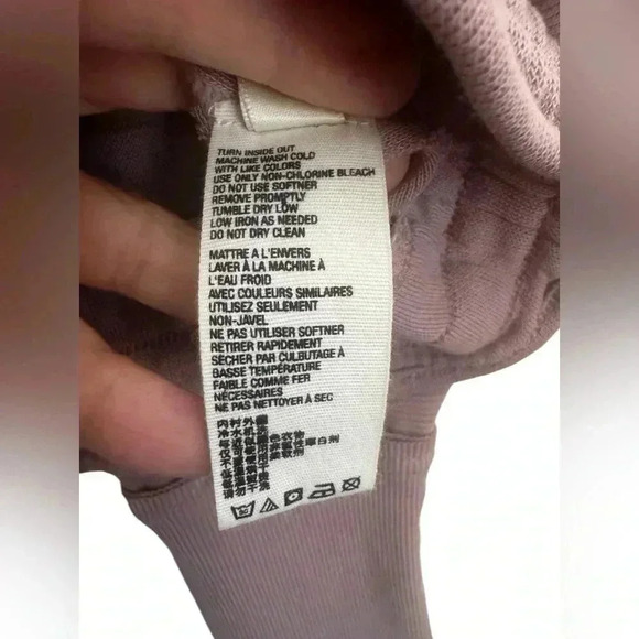 Free People Movement Trekking Out Full Zip Hoodie Sweatshirt, Mauve Pink - M - Picture 10 of 16